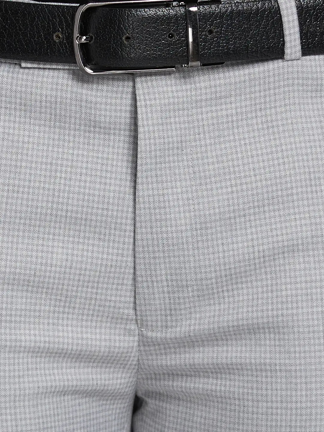Men Super Slim Fit Black Trouser