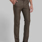 Men Super Slim Fit Brown Trouser