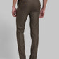 Men Super Slim Fit Brown Trouser