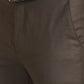 Men Super Slim Fit Brown Trouser