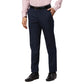 Men Grey Slim Fit Structure Polyester Blend   Trouser