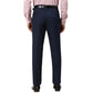 Men Grey Slim Fit Structure Polyester Blend   Trouser
