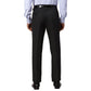 Men Grey Smart Fit Checks Polyester Blend   Trouser
