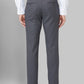 Men Black Super Slim Fit Structure Polyester Blend Trouser