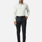 Park Avenue Slim Fit Checkered Fancy Blue Trouser