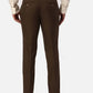 Park Avenue Slim Fit Self Design Dark Blue Trouser