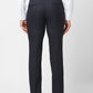Park Avenue Men Grey Structure Super Slim Fit Polyester Blend Trouser