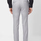 Park Avenue Men Blue Plain Super Slim Fit Polyester Blend Trouser