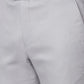 Park Avenue Men Blue Plain Super Slim Fit Polyester Blend Trouser