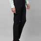 Park Avenue Men Grey Smart Fit Polyester Blend Trousers