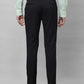 Park Avenue Men Grey Smart Fit Polyester Blend Trousers