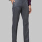 Men Regular Fit Dark Blue Trouser