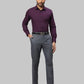 Men Regular Fit Dark Blue Trouser