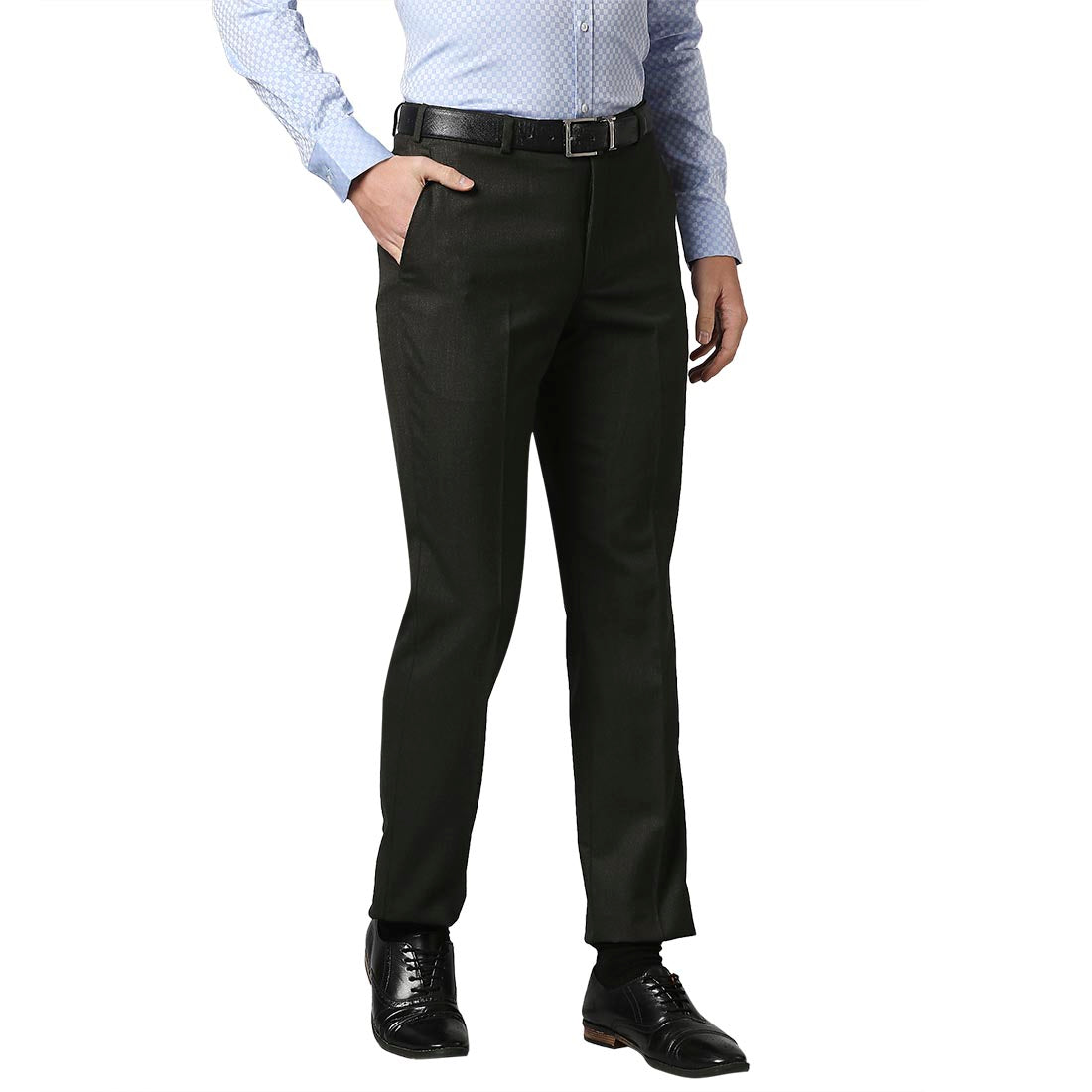 Park Avenue Dark Brown Trousers