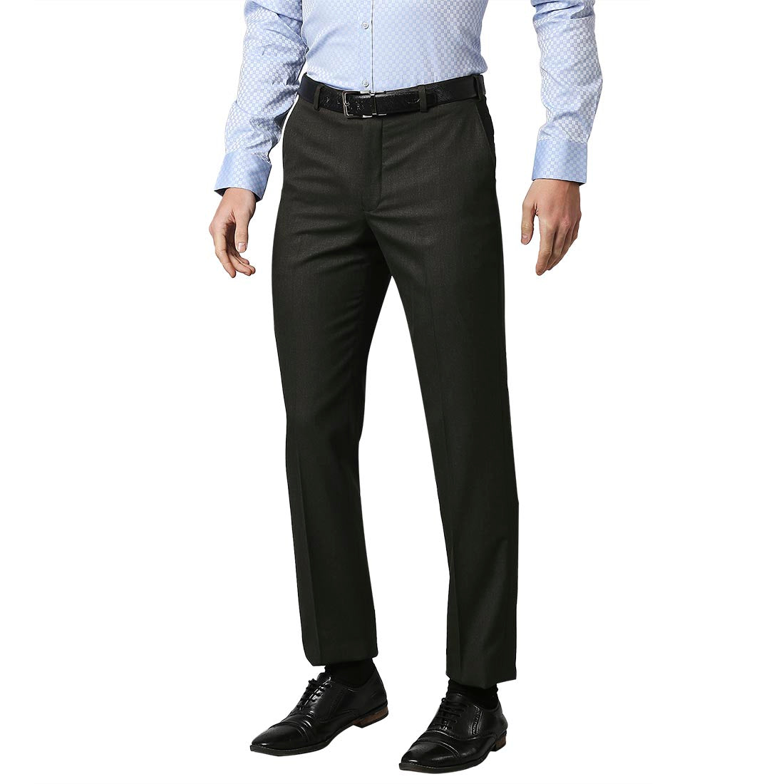 Park Avenue Dark Brown Trousers