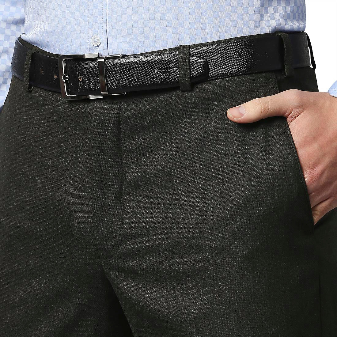Park Avenue Dark Brown Trousers