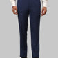Men Regular Fit Blue Trouser