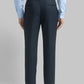 Men Regular Fit Medium Blue Trouser