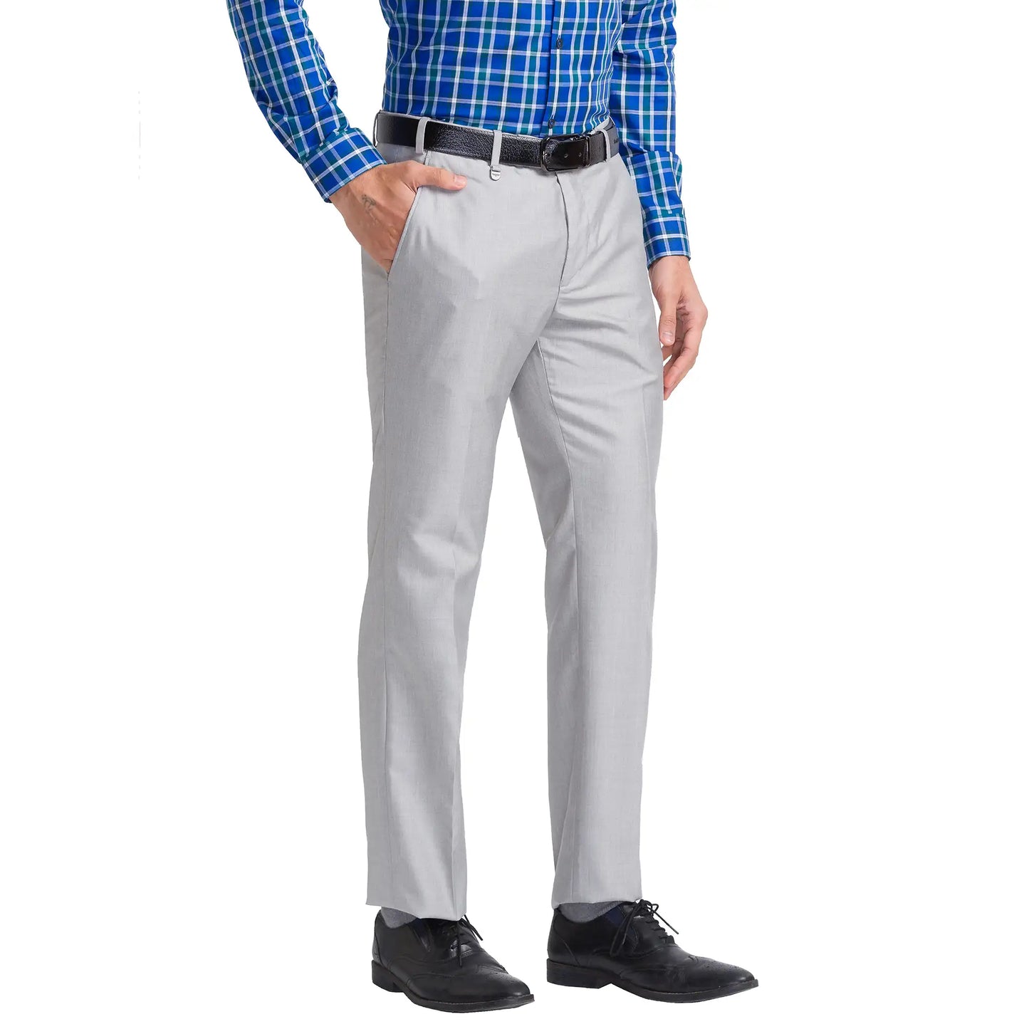 Men Slim Fit Blue Shirt