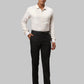 Men Regular Fit Blue Trouser