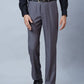 Men Blue Neo Fit Twill Viscose Polyester Blend Trouser
