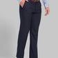 Men Smart Fit Blue Trouser