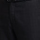 Men Brown Smart Fit Structure Polyester Blend   Trouser