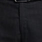 Men Brown Smart Fit Structure Polyester Blend   Trouser