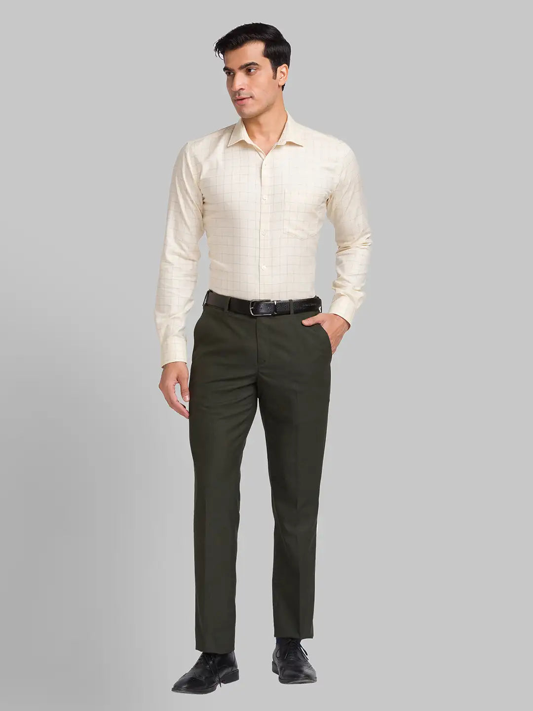 Men Neo Fit Blue Trouser