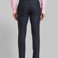 Park Avenue Men Green Checks Smart Fit Polyester Blend Trousers