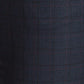 Park Avenue Men Green Checks Smart Fit Polyester Blend Trousers