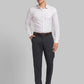 Men Super Slim Fit Blue Trouser