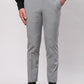Men Grey Neo Fit Twill Polyester Blend Trouser