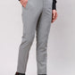 Men Grey Neo Fit Twill Polyester Blend Trouser