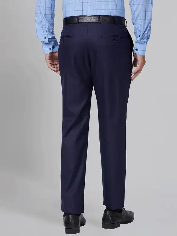 Men Smart Fit Black Trouser