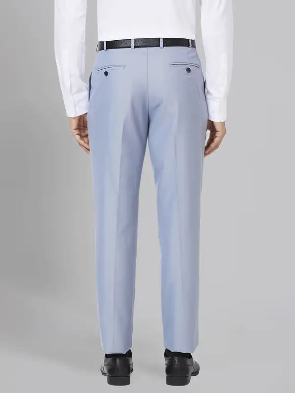 Men Smart Fit Black Trouser