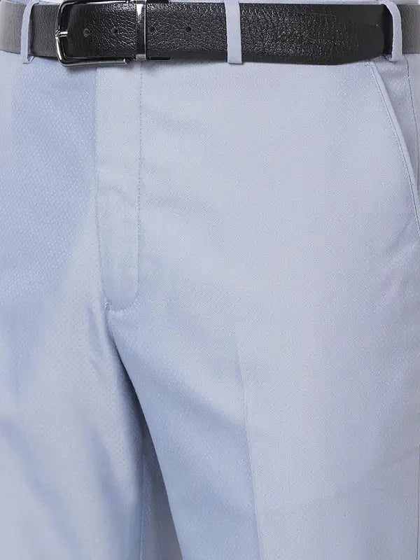 Men Smart Fit Black Trouser