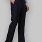 Men Smart Fit Blue Trouser