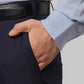 Men Smart Fit Blue Trouser