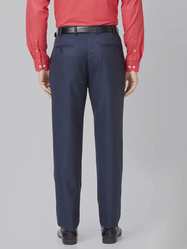 Men Smart Fit Grey Trouser