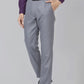 Men Smart Fit Violet Trouser