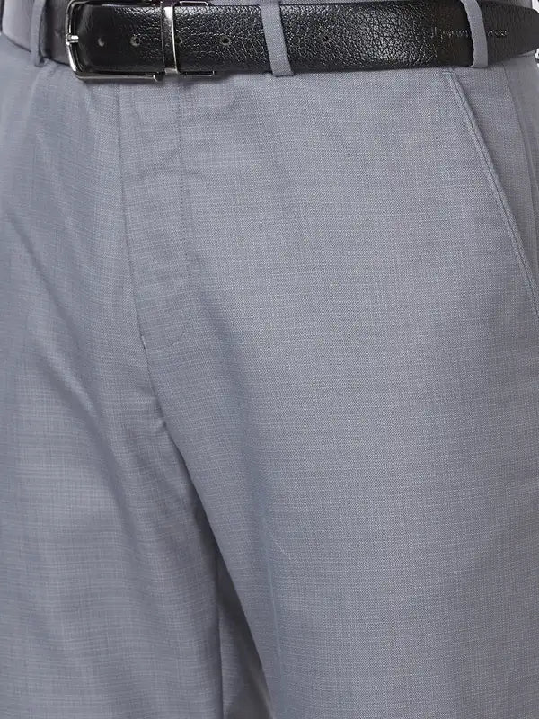 Men Smart Fit Violet Trouser