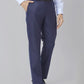Men Smart Fit Blue Trouser