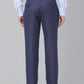 Men Smart Fit Blue Trouser