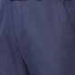Men Smart Fit Blue Trouser