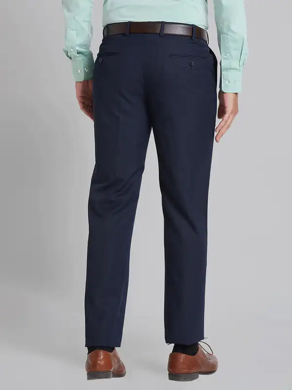 Men Smart Fit Black Trouser