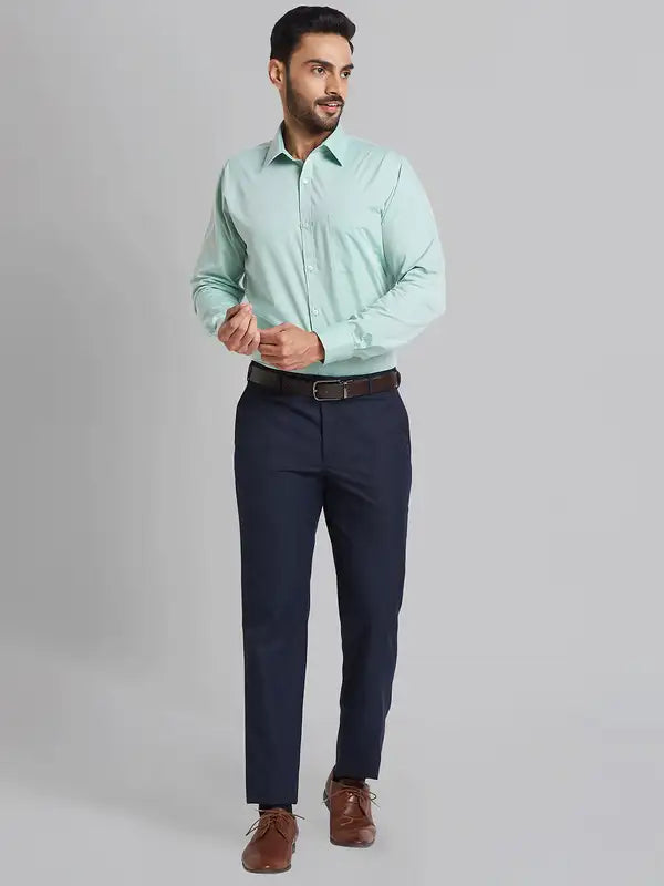 Men Smart Fit Black Trouser