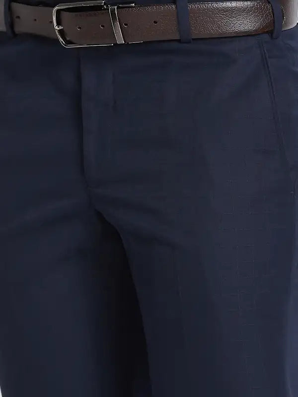 Men Smart Fit Black Trouser