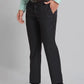 Men Smart Fit Blue Trouser