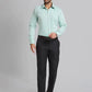 Men Smart Fit Blue Trouser